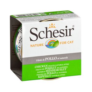 Schesir Cat Natural piščančji fileji 85g